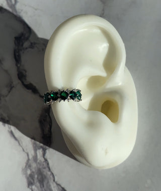 Ear cuff "Dolce" Émeraude