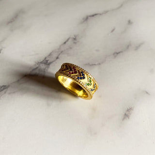 Ring "Geometric" Gold 