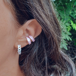 Ear Cuff "Kiara" Pink 